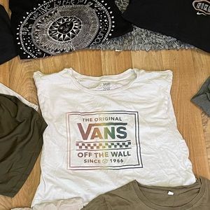 Vans crop top. Worn maybe three times